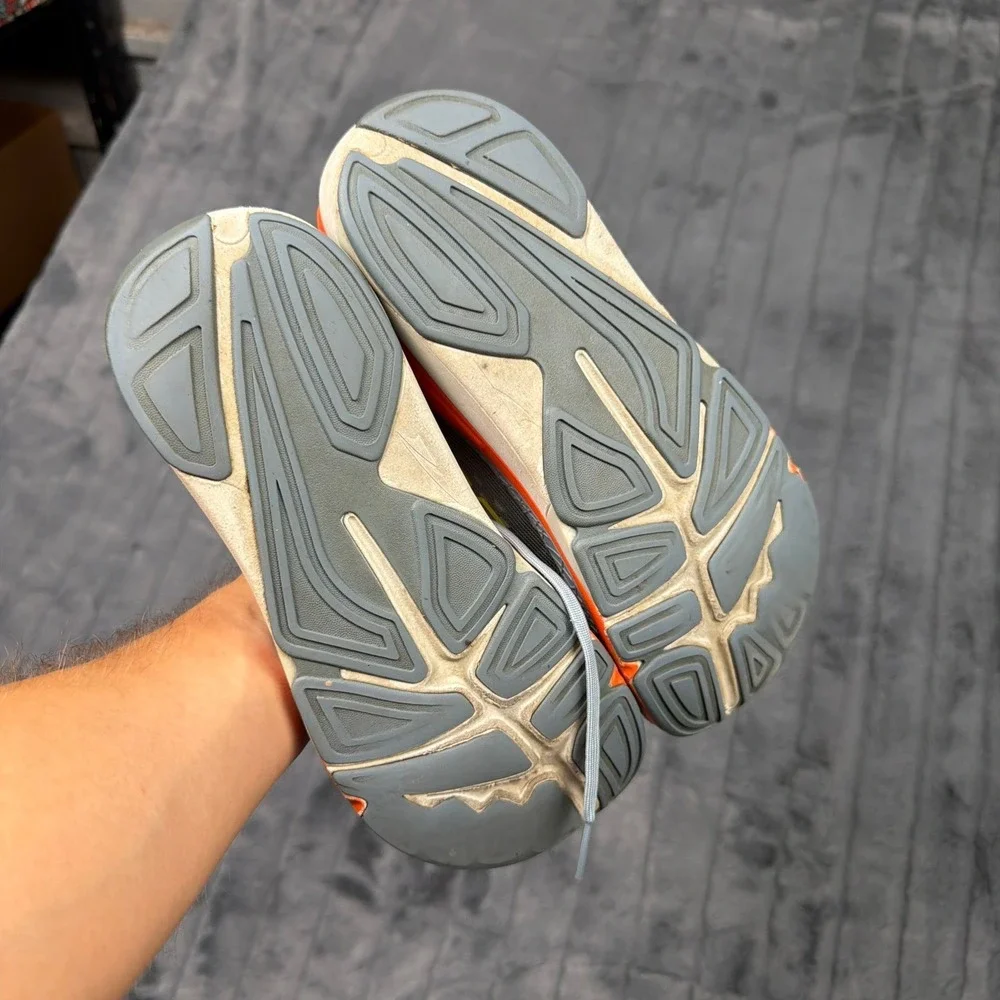 Altra Paradigm 5 Womens Gray Orange Running Shoes AL0A4VQY007 Size 7.5